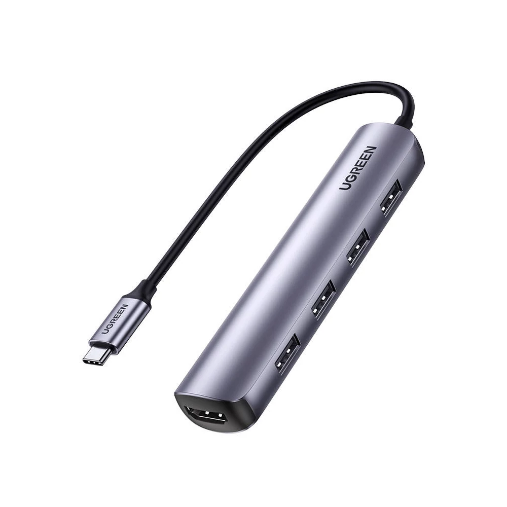 UGREEN Adapter Hub, USB-C 4x, USB 3.0, HDMI