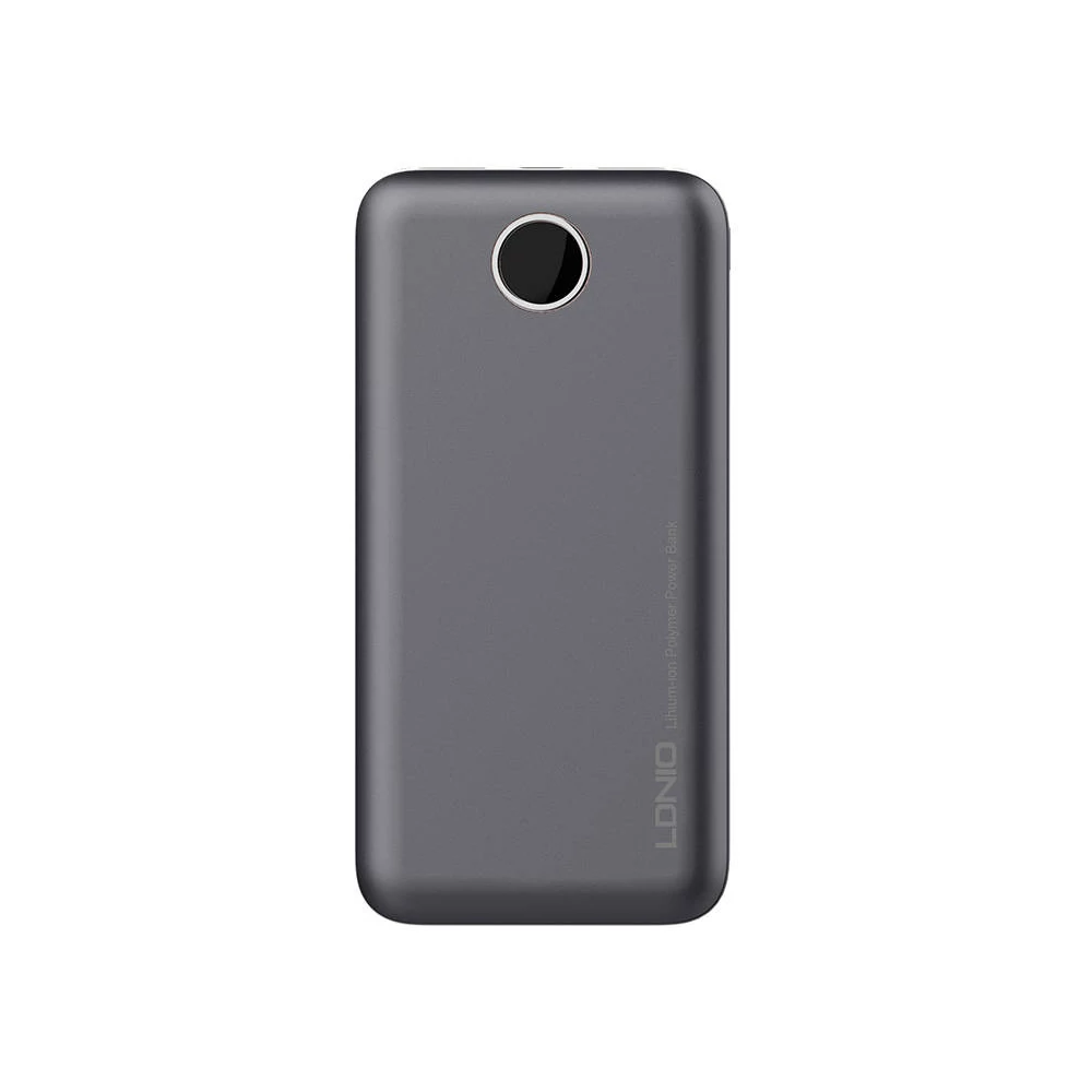 Powerbank LDNIO PQ10, 2xUSB, 22.5W, 10000mah (Grey)