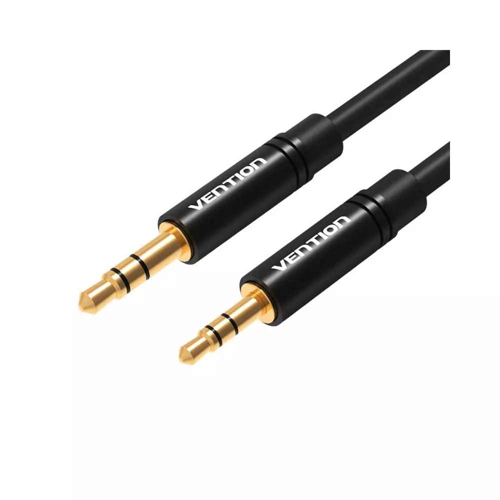 Cable Audio mini jack 3,5mm to 2,5mm AUX Vention BALBD 0,5m (black)