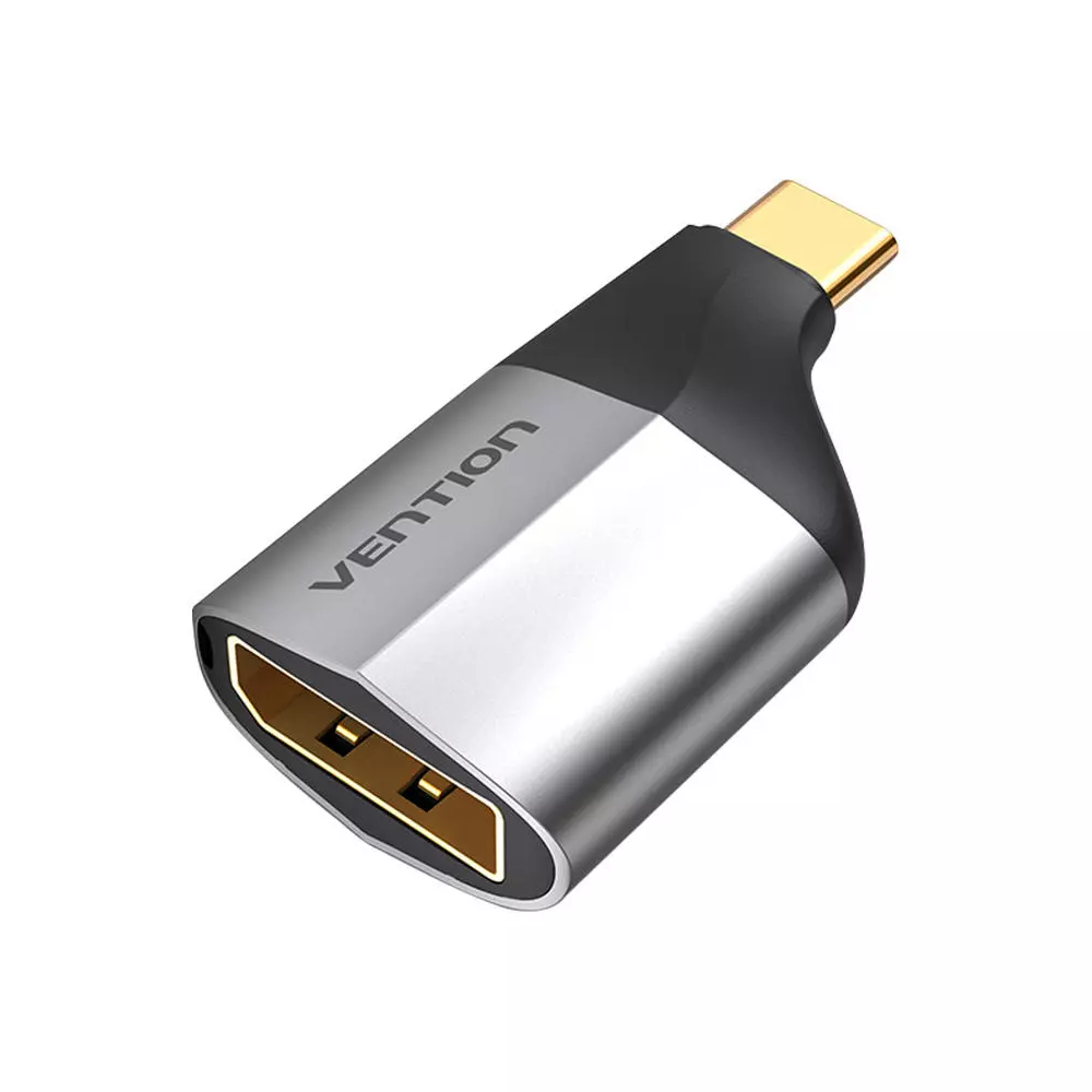 Adapter USB-C male to DisplayPort female Vention TCCH0 4K 60Hz (black)