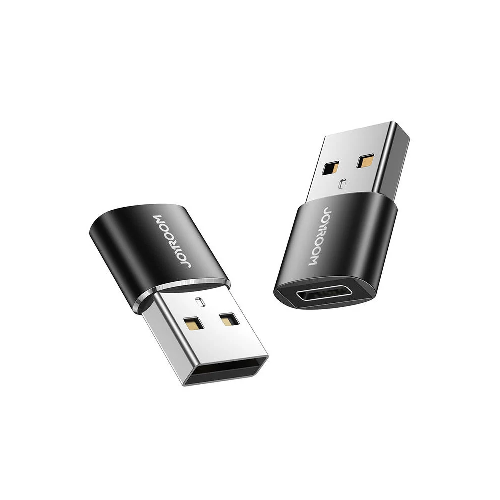 Joyroom S-H152 kétrészes USB C típusú USB csatlakozó (fekete)