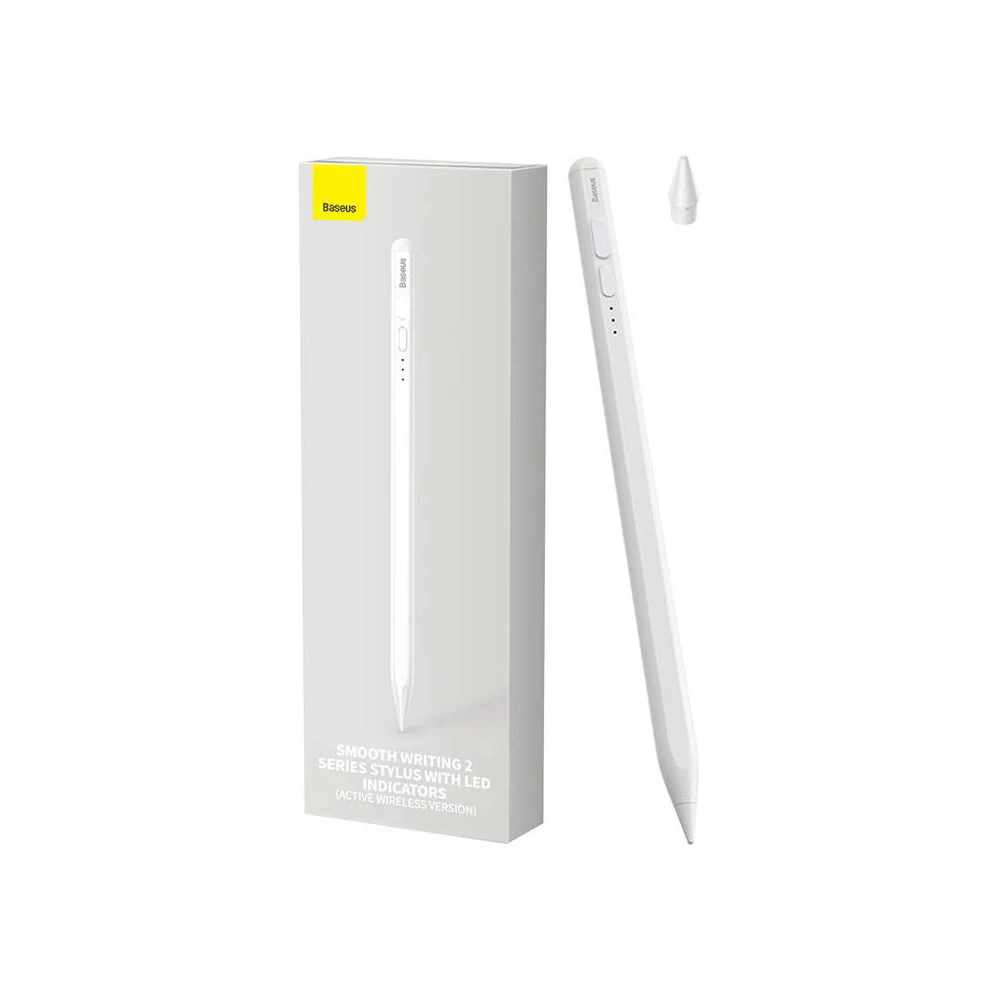 Baseus Smooth Writing 2 Stylus LED indikátorral (fehér)