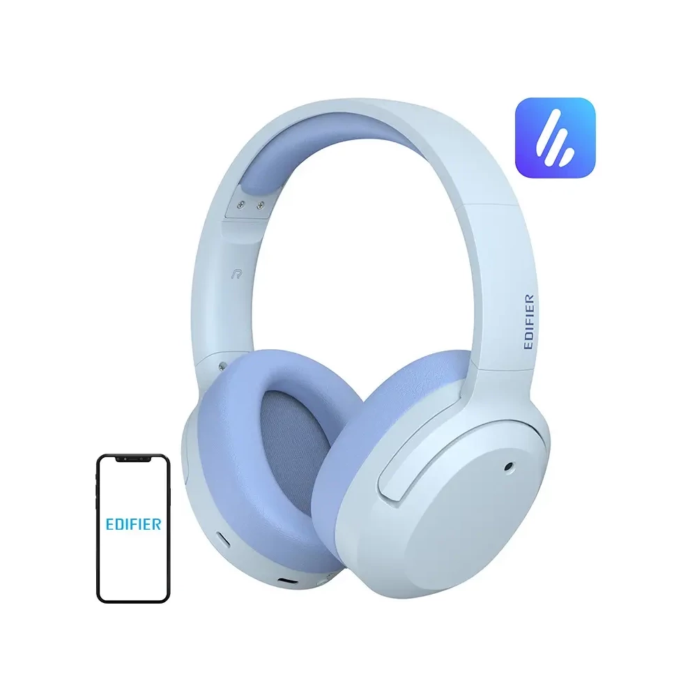Edifier W820NB Plus vezeték nélküli fejhallgató, ANC (kék)