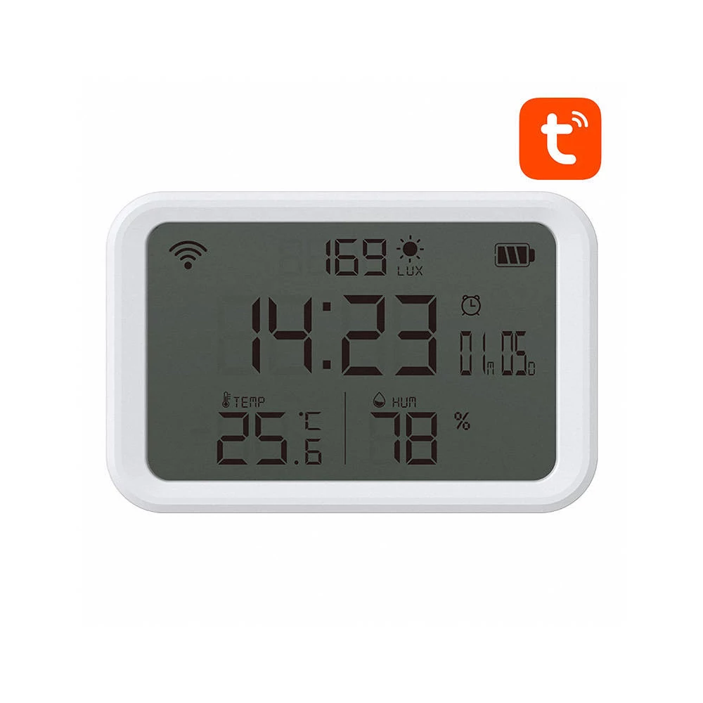 NEO NAS-CW01W Smart Temperature and Humidity Sensor, WiFi TUYA