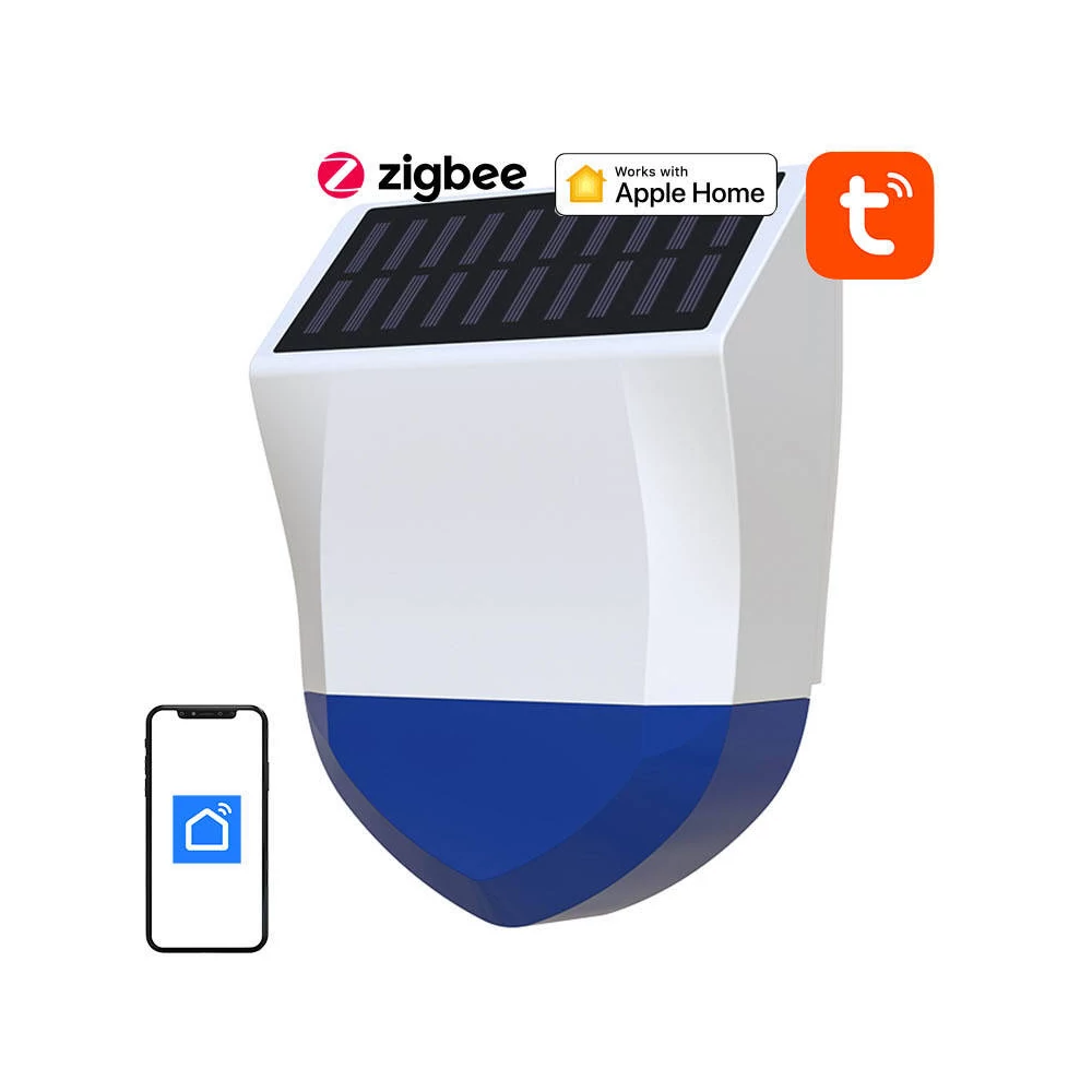 NEO NAS-AB06B Outdoor Alarm Sirene, ZigBee TUYA