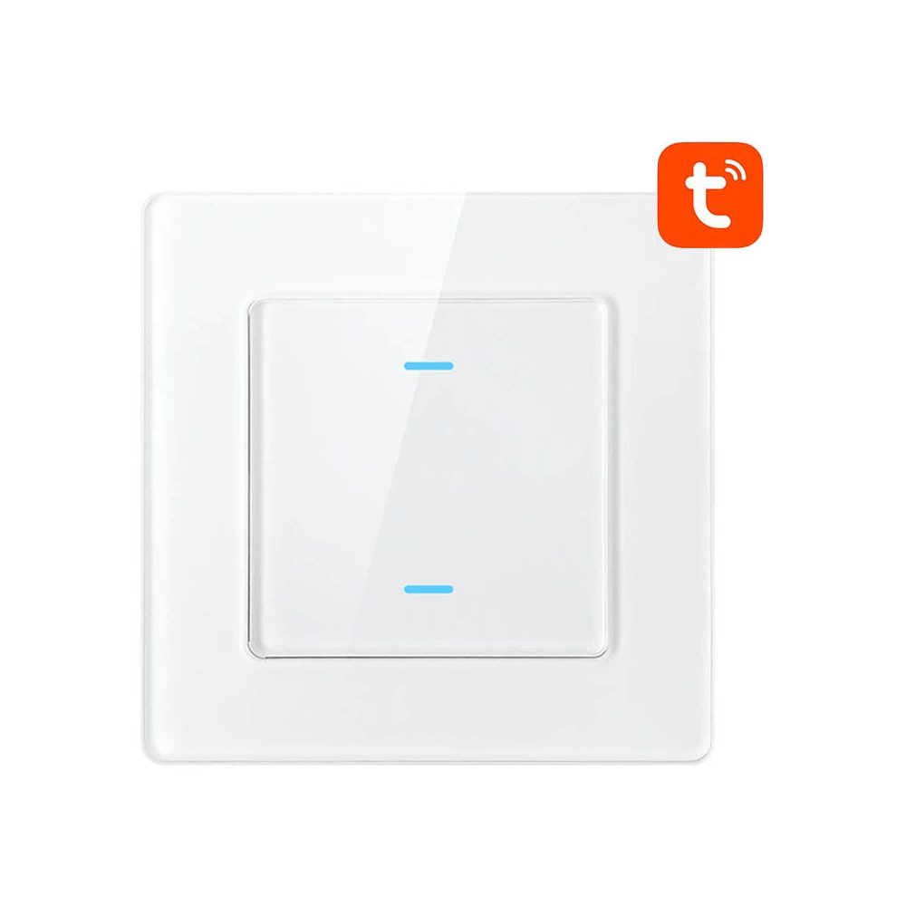 Érintőkapcsoló WiFi Avatto N-TS10-W2 Dupla TUYA (fehér)