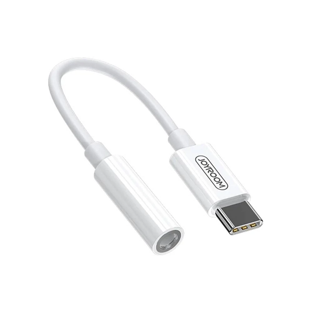 Digital Audio Adapter to USB-C 3.5mm Joyroom SH-C1 (white)