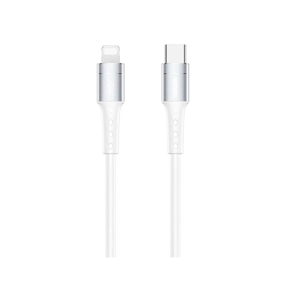 Cable USB-C-lightning Remax Chaining, RC-198i, 1m, 30W (white)