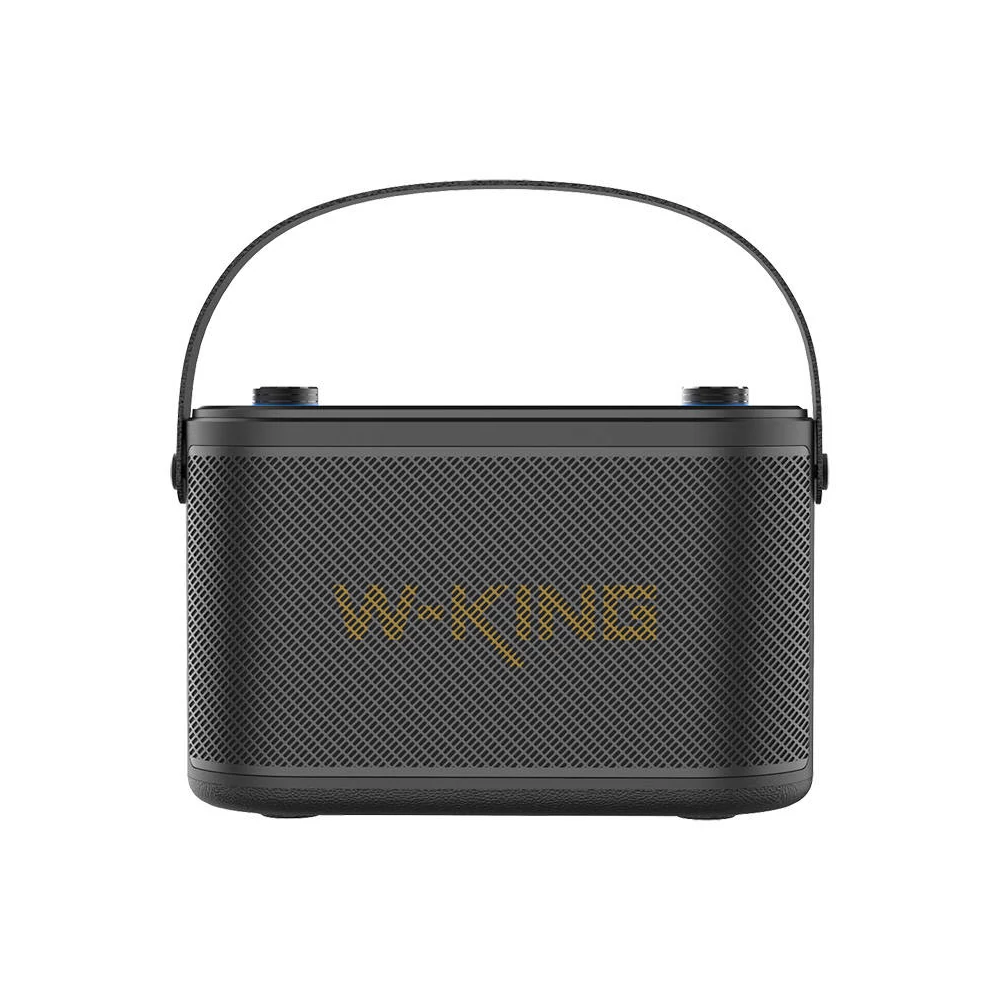 Wireless Bluetooth Speaker W-KING H10 120W + 2 microphones (black)