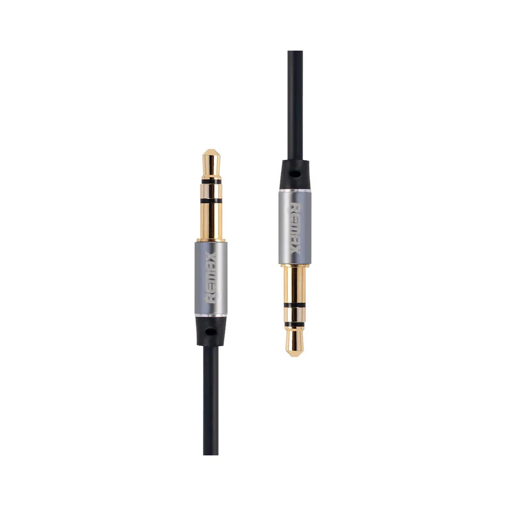Mini jack 3.5mm AUX cable Remax RL-L100 1m (black)