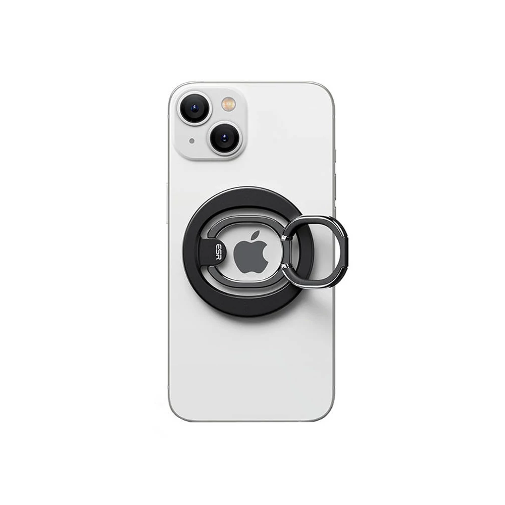 Stand ESR HaloLock Ring for smartphone (black)
