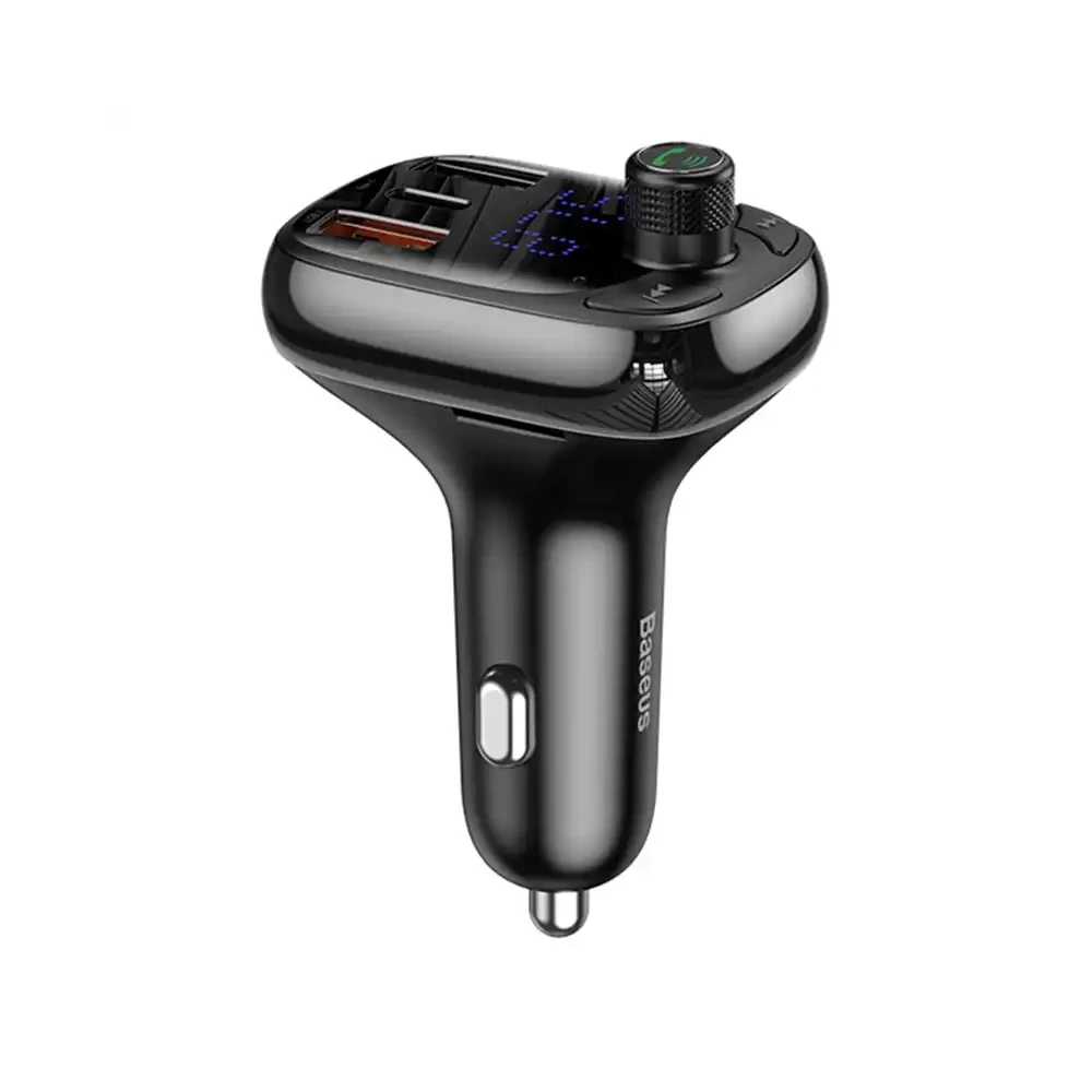 Baseus S-13 Autós Bluetooth MP3 lejátszó T alakú, OS (fekete)