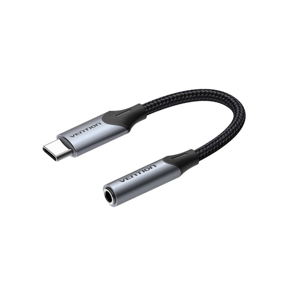 Adapter csatlakozó USB-C do 3.5MM Vention BGJHA 0.1m