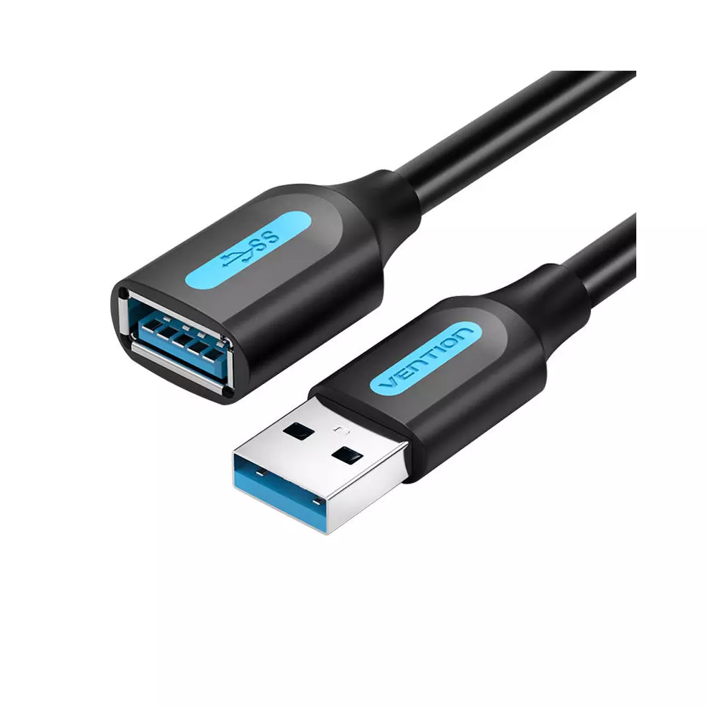 Cable Extension USB 3.0 A male-female Vention CBHBD 0.5m black