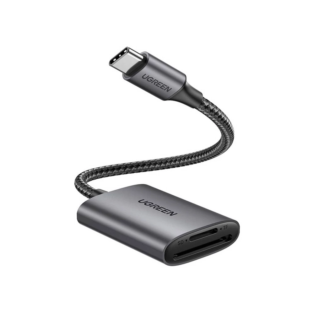 UGREEN CM401 USB-C kártyaolvasó (szürke)