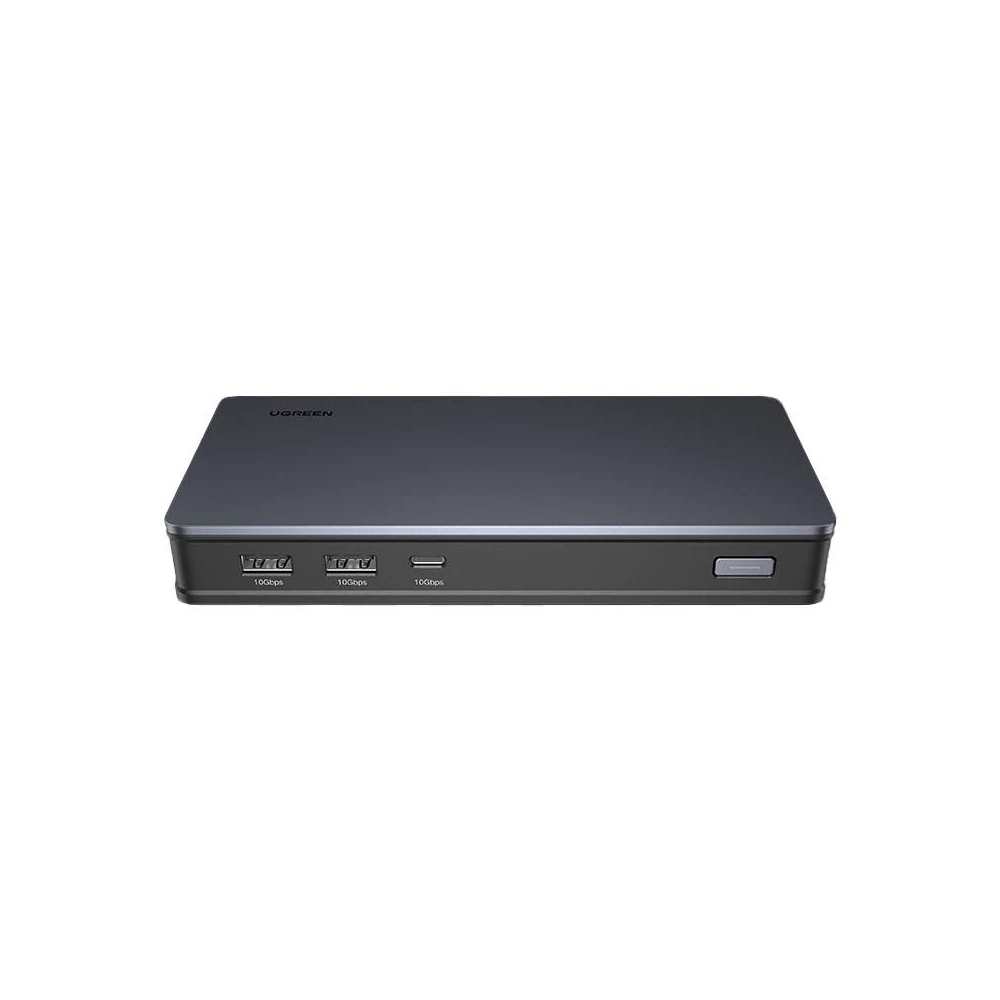 UGREEN Revodok Pro CM615 Adapter hub USB-C - 2x USB-A, 1x USB-C 3.1, 2x HDMI, 2x DP, SD/TF, RJ45