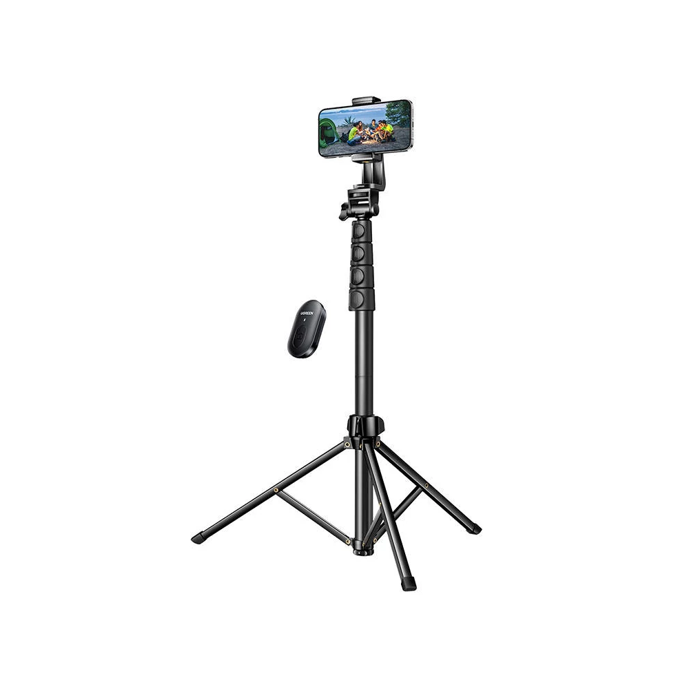 UGREEN LP680 Szelfibot állvány Bluetooth távirányítóval, 1,7m