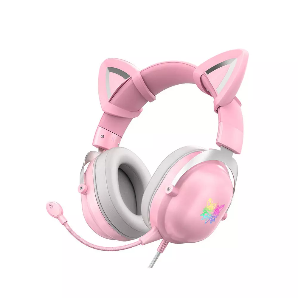 Gaming headphones ONIKUMA X11 Pink