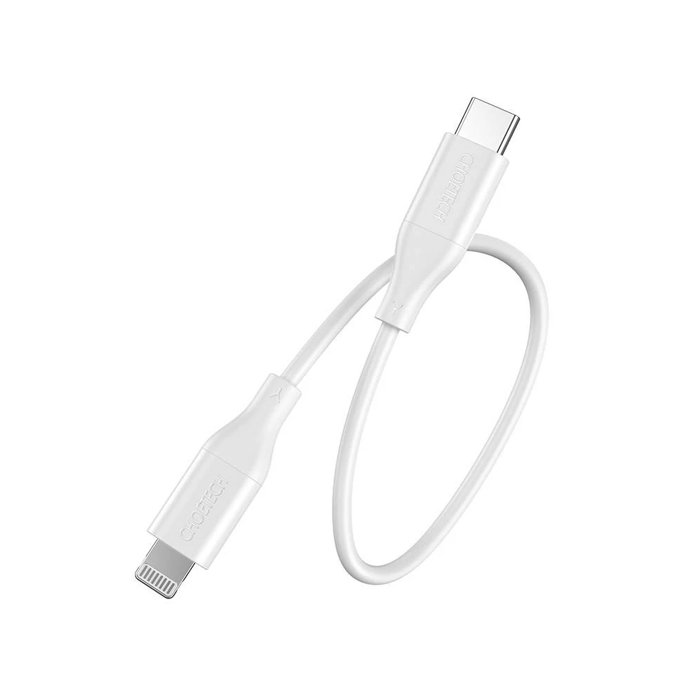 Choetech IP0040 USB-C Lightning kábel PD18/30W 1.2m (fehér)