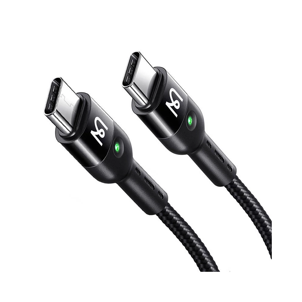 Mcdodo CA-7860 USB-C-USB-C PD 1,8m rugós kábel USB-C-ről USB-C PD-re