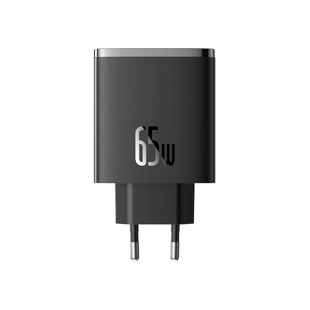 Baseus OS-Cube Pro töltő 2xUSB-C + USB, 65W (fekete)