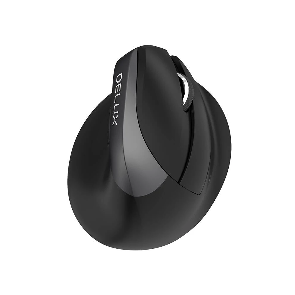 Delux M618 Mini vezeték nélküli egér (fekete)