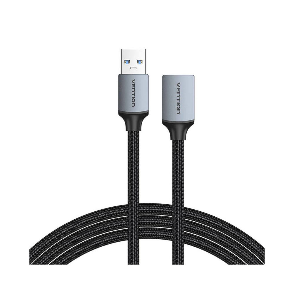 Cable USB-A 3.0 A Male to Female Vention CBLHI 3m black