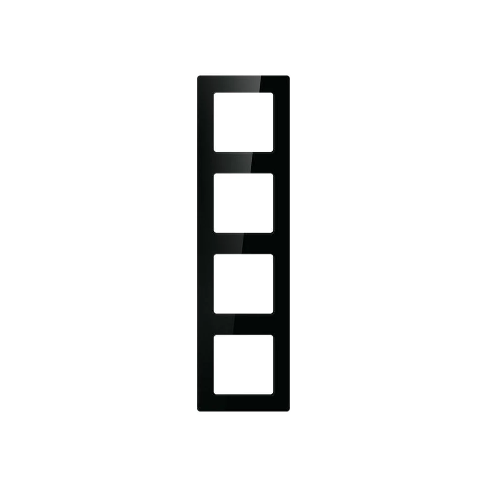 Négyszeres keret aljzat Avatto N-TS10-Frame-B4 (fekete)