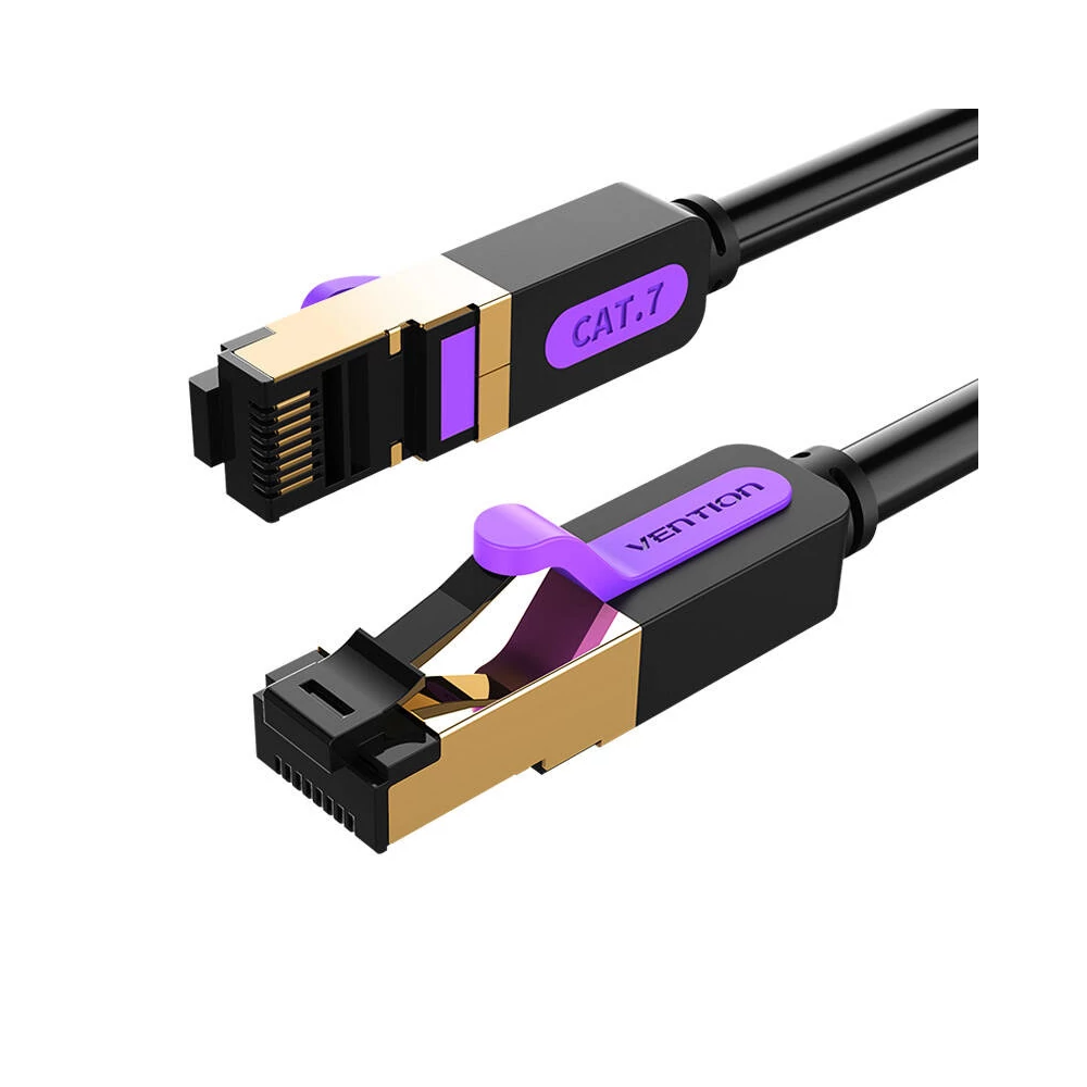 Category 7 SFTP Network Cable Vention ICDBD 0.5m Black