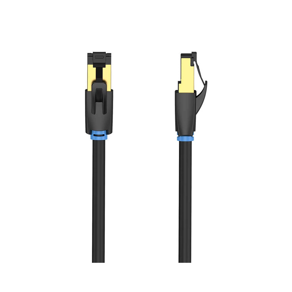 Network Cable CAT8 SFTP Vention IKABN RJ45 Ethernet 40Gbps 15m Black