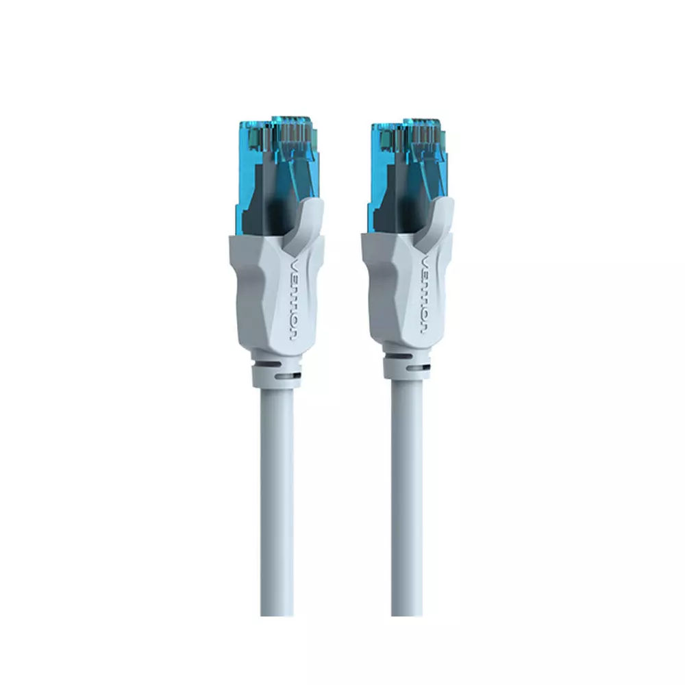 Kabel sieciowy UTP CAT5E Vention VAP-A10-S075 RJ45 Ethernet 100Mbps 0,75m niebieski
