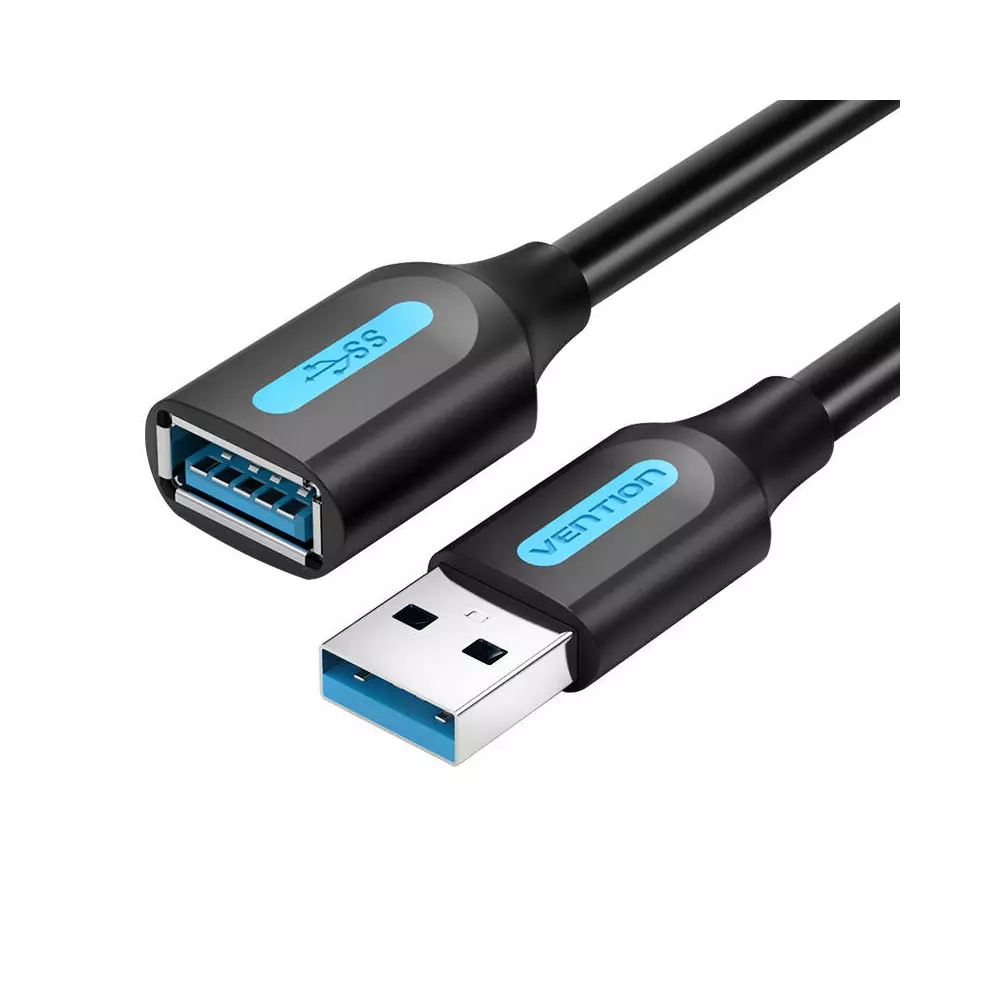 Extension Cable USB 3.0 male to female Vention CBHBF 1m Black