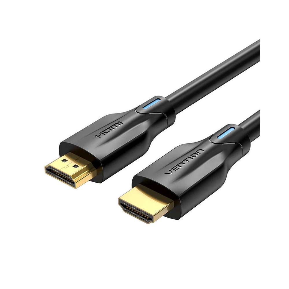 Kabel HDMI 2.1 Vention AANBF, 1m, 8K 60Hz/ 4K 120Hz (czarny)