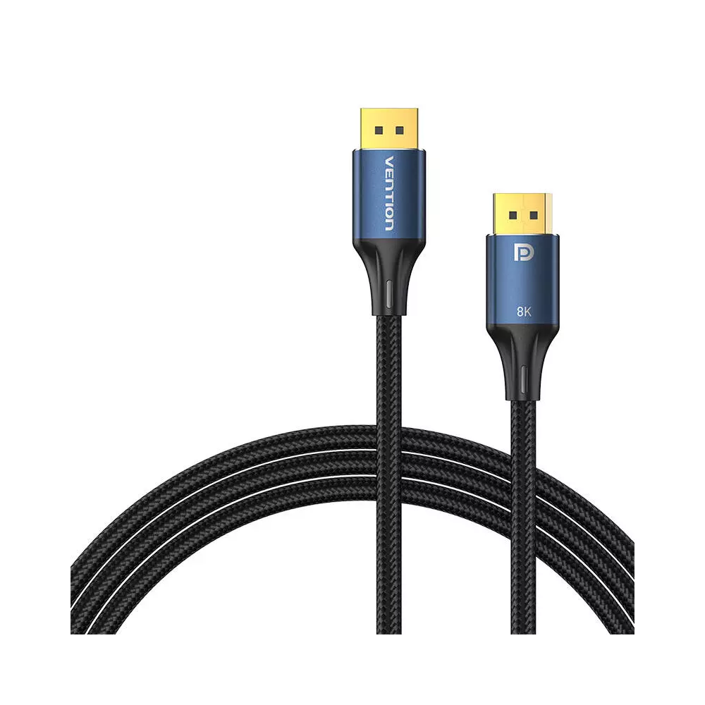 DisplayPort 1.4 Cable Vention HCELH 2m, 8K 60Hz/ 4K 120Hz (blue)