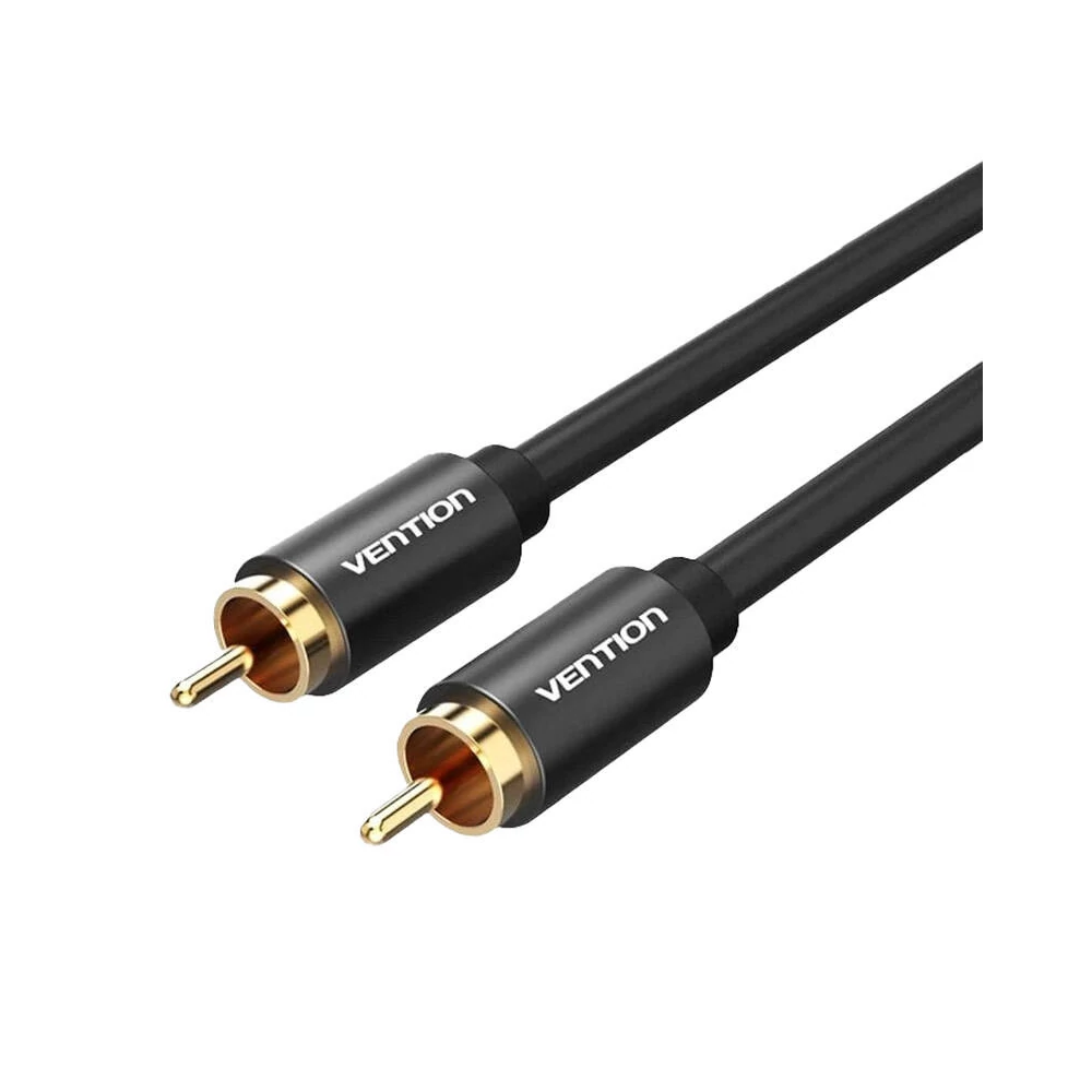 Cable Audio RCA Vention VAB-R09-B100 1m Black Metal
