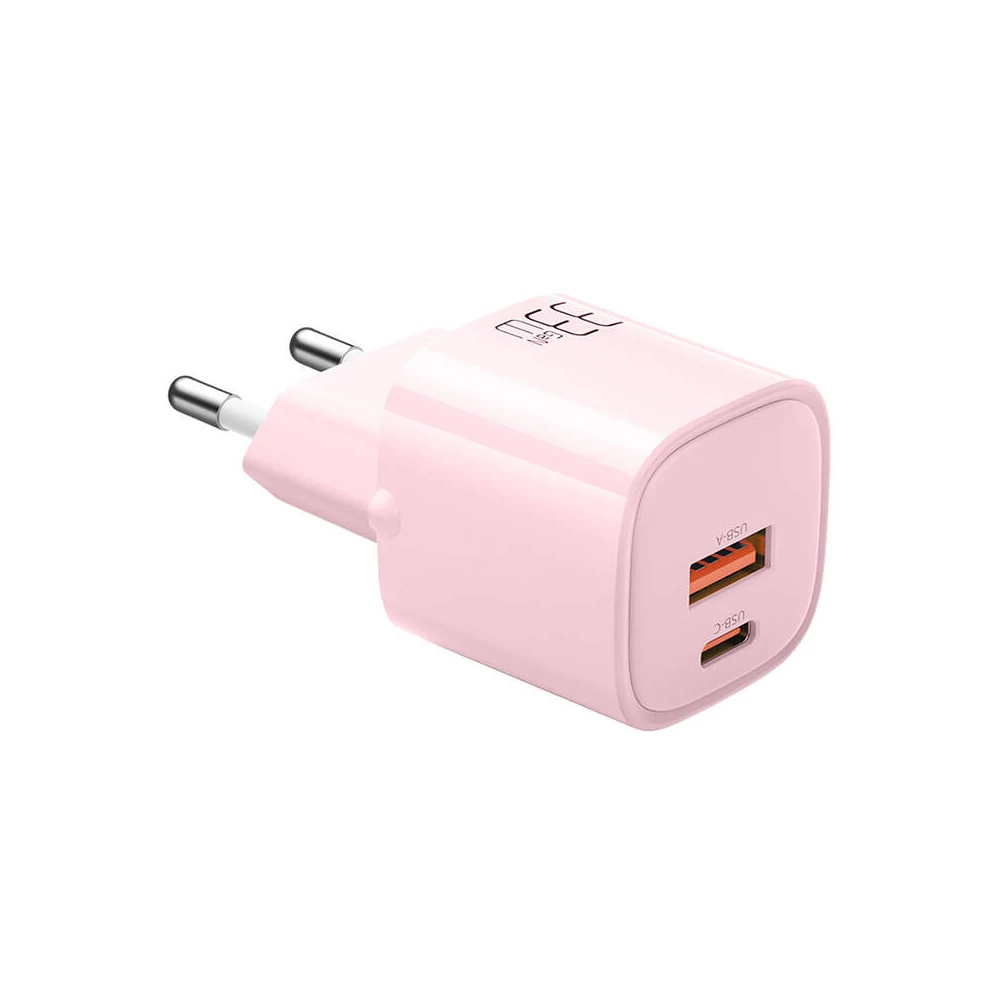 Charger GaN 33W Mcdodo CH-0156 USB-C, USB-A (pink)