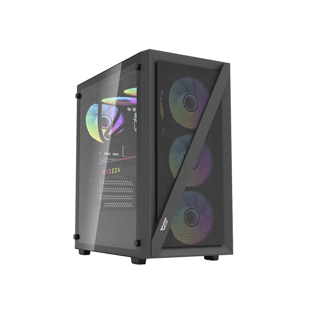 Darkflash DK 260 Air Mesh számítógépház (fekete)