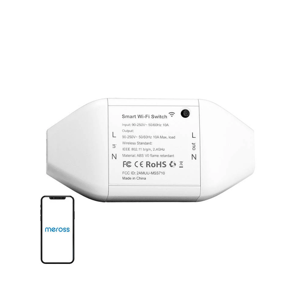 Meross MSS710-UN WiFi okos villanykapcsoló (Non-HomeKit)