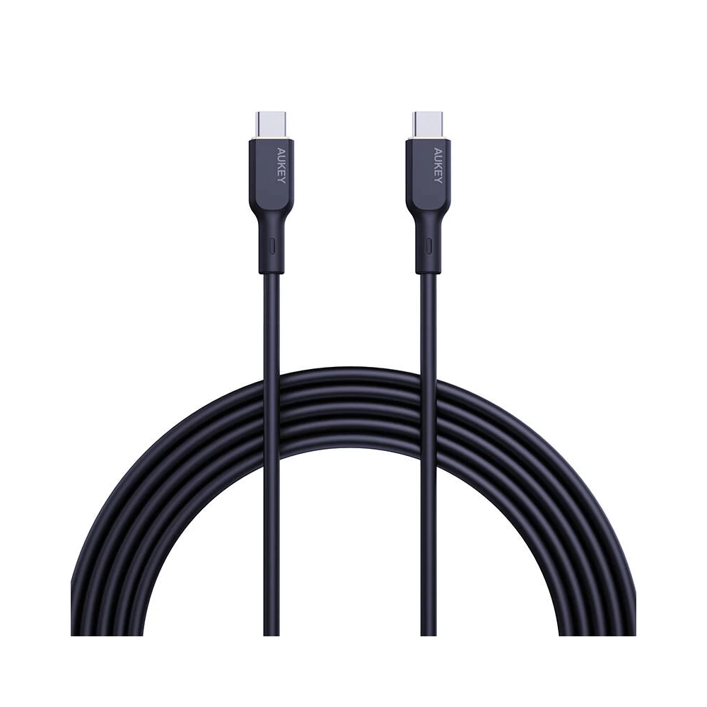 Cable Aukey CB-SCC102 USB-C to USB-C 1.8m (black)