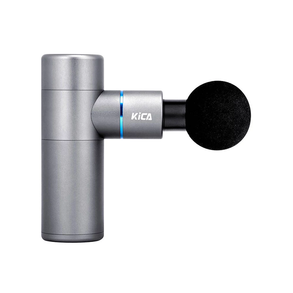 Vibrating gun massager KiCA K1 (grey)