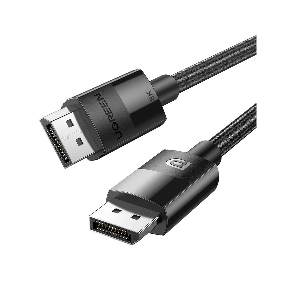 UGREEN 80390 Display Port 1.4 fonott kábel 2x dugó, 1m