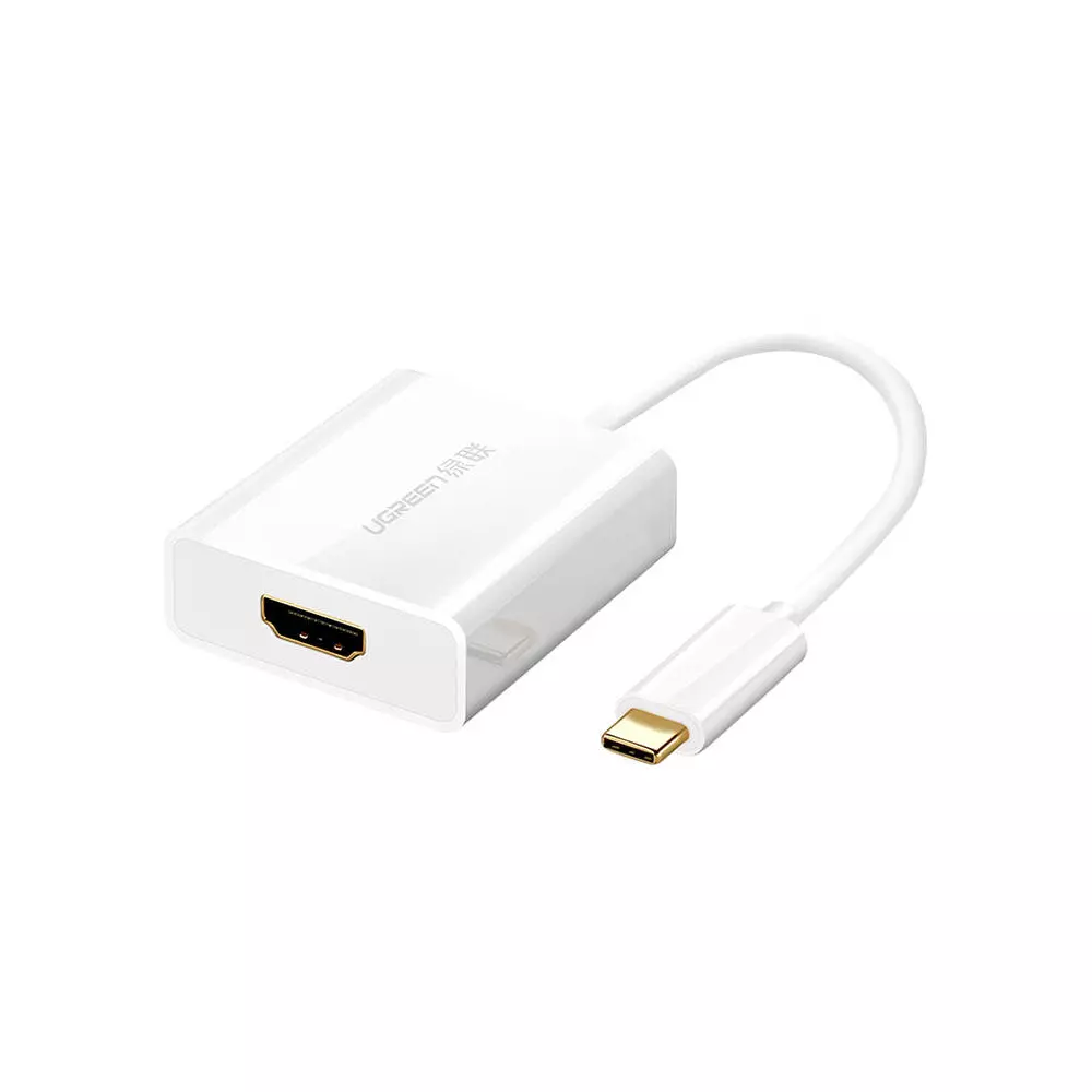 UGREEN 40273 USB-C - HDMI 1.4 adapter, 4K (fehér)
