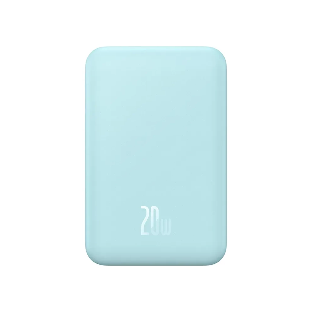 Baseus Mágneses Mini Powerbank, 5000mAh, USB-C 20W (kék)