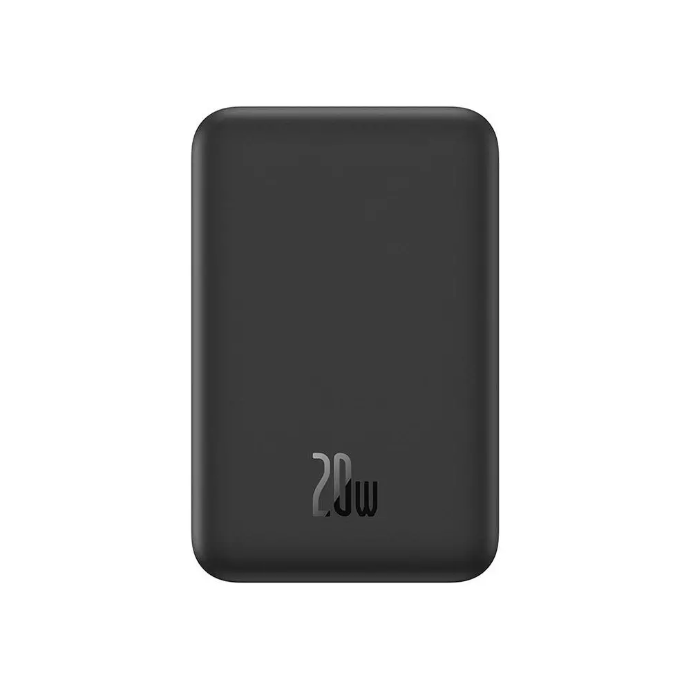 Baseus Mágneses Mini Powerbank, 5000mAh, USB-C 20W (fekete)