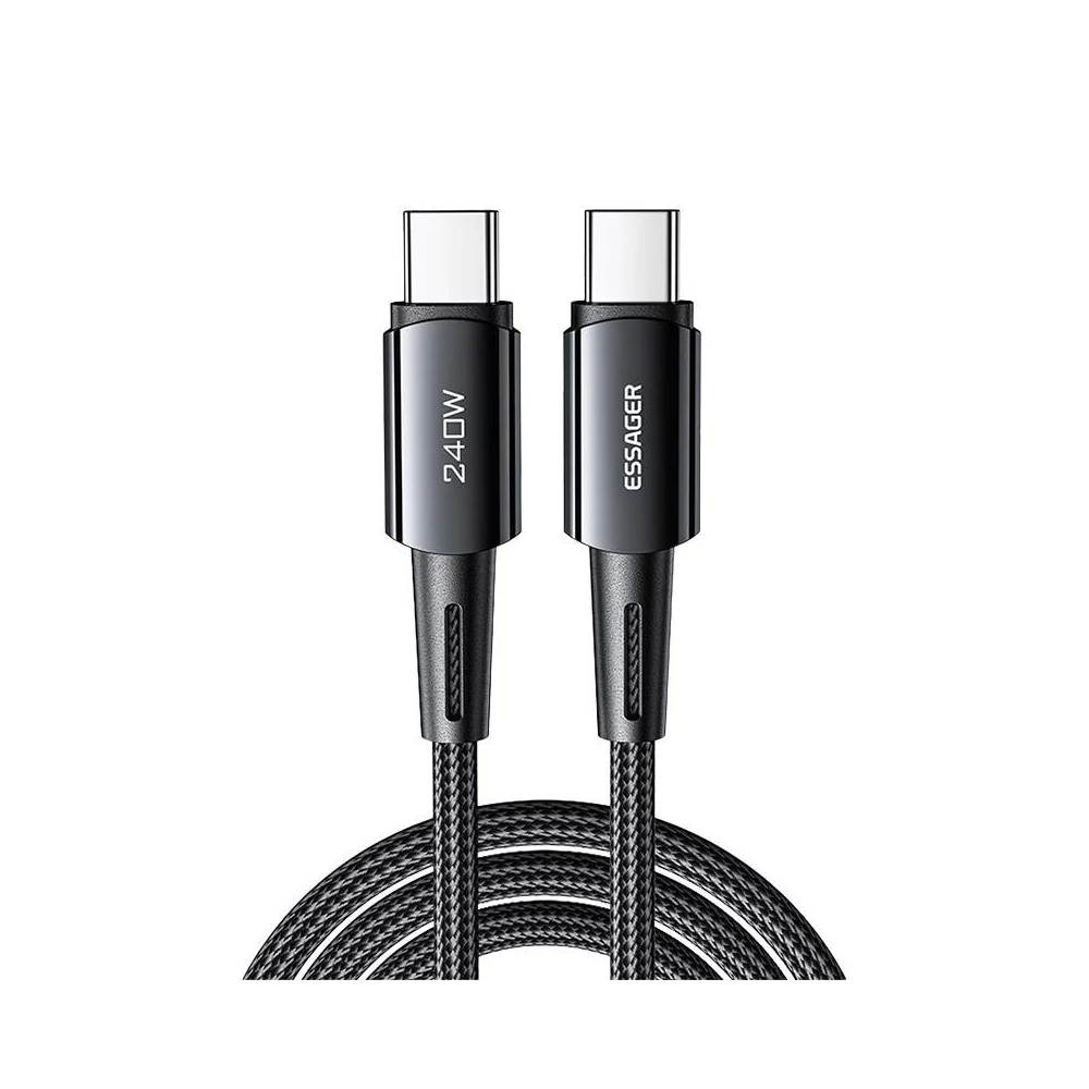 USB-C to USB-C Cable 240W Essager 1m (gray)