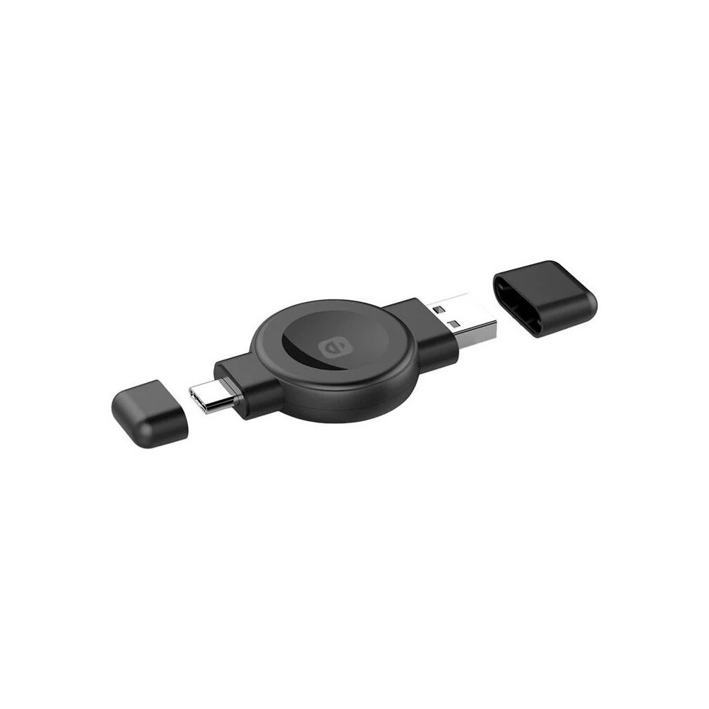Choetech T606-F vezeték nélküli töltő okosórához (fekete)