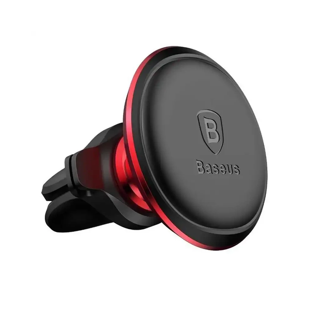 Car Mount Holder Baseus Magnetic Air Vent Red OS