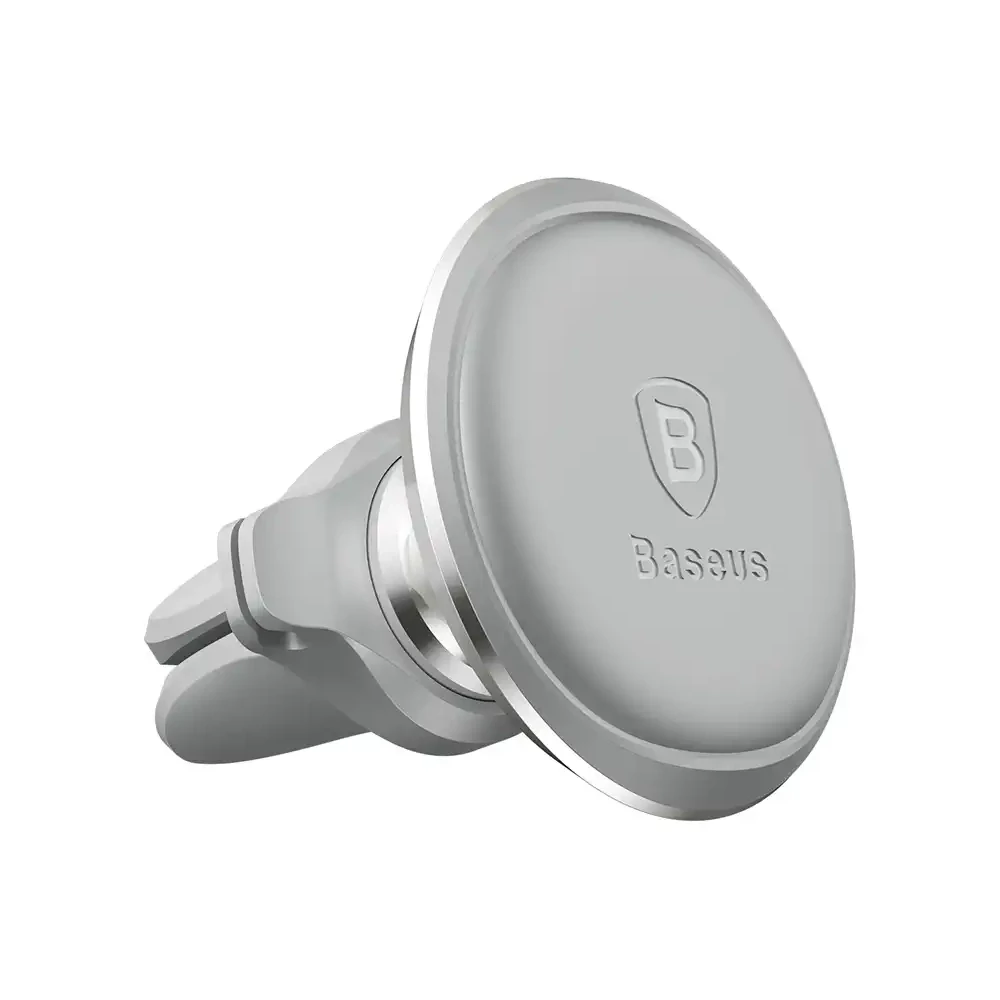 Gravity car mount for air vent Baseus (silver)