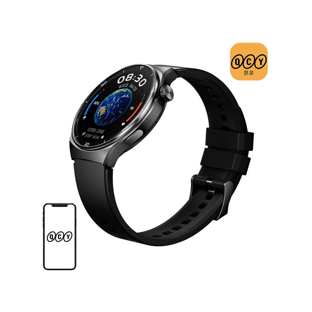 Smartwatch QCY S3 (fekete)