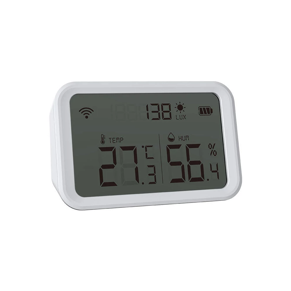 NEO NAS-TH02W Temperature and Humidity Sensor with Display, WiFi TUYA